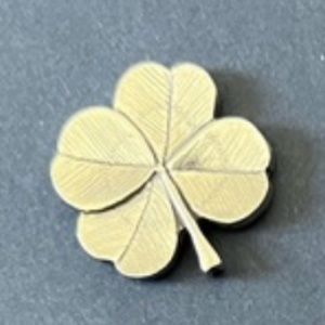 NWT Danforth Pewter Shamrock Charm